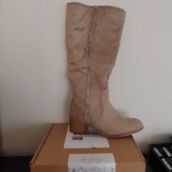 journee collection sanora wide calf boot